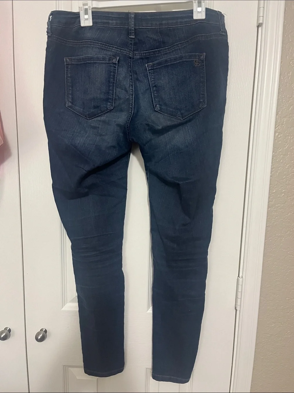 Jessica Simpson Kiss Me Super Skinny Dark Wash Women's Jeans